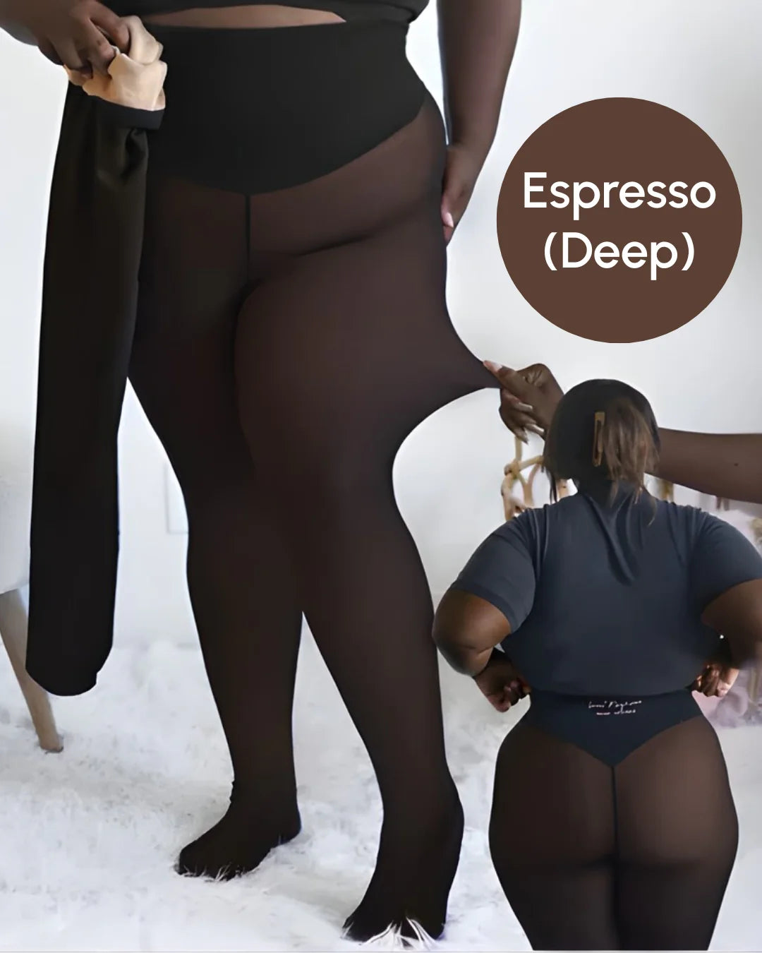 VIRAL FLEECE GEVOERDE LEGGINGS