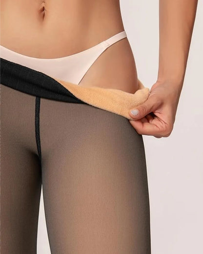 VIRAL FLEECE GEVOERDE LEGGINGS